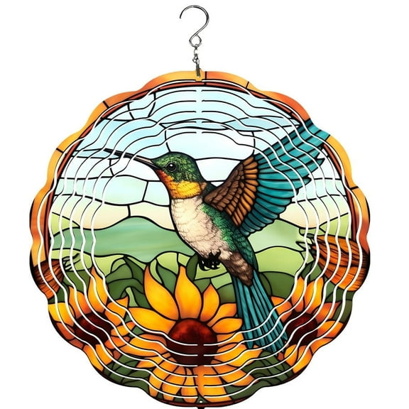 Hummingbird Wind Spinner