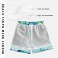 thumbnail image 3 of FORMRS Boys Swim Trunks Quick Dry Mesh Lining Beach Boardshorts, Sizes XS-XL, Vibrant Cat Pattern, 3 of 7