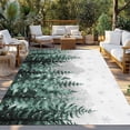 thumbnail image 3 of Outdoor Rug 5x8 ft Winter Pine Tree Waterproof Outdoor Patio Rug Mat Non Slip Outside Area Rugs Carpet for RV,Camping,Porch,Deck,Pool,Balconybackyard,Christmas Snowy Forest, 3 of 9
