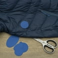thumbnail image 4 of Repair Patches for Jackets, Tent, Shoe, Air Mattress, PVC Gear - Waterproof, Self-Adhesive, Tear-Cold-Heat-Resistant, Down Puffer Coat (11 Pieces, Blue), 4 of 9
