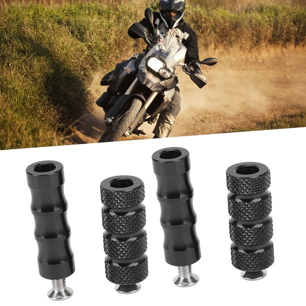 Palanca de Cambio de Motocliceta Palanca de Cambio de Maridas antideslizante Palanca de Freno Pedal de Clavijas Agujero de 6 mm Reposapiés de Motocicleta Reposapiés Traseros