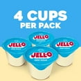 JellO Vanilla Sugar Free Pudding Cups Snack, 4 Ct Cups
