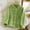Green, variant on Naittoop Plush Pajama Tops Fleece Bed Jackets for Elderly Women Long Sleeve Button Down Sleepwear Fuzzy Coats with Pockets