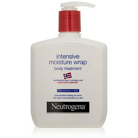 2 Pk Neutrogena Norwegian Formula Intense Moisture Wrap Body Treatment 10.5oz Ea