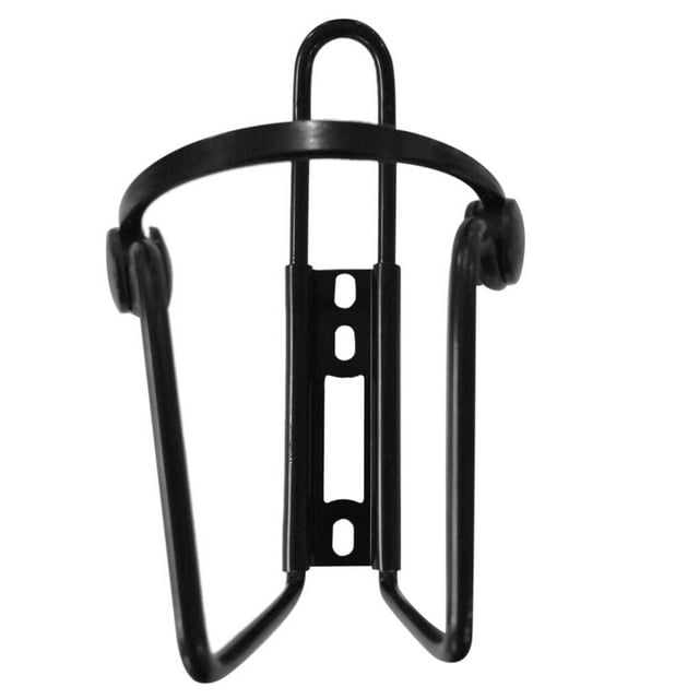 Sonducket Soporte de jaula para botella de agua de bicicleta de montaña de aleación de aluminio, soporte para botella de bebida de ciclismo, Ciclismo negro
