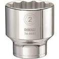 thumbnail image 1 of Stanley Tools 7516552 DWMT74608OSP SAE 0.75 Drive 12 Point Socket, 2 in., 1 of 1