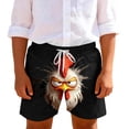 thumbnail image 2 of Toddler Boys Pull-on Shorts Breathable Fabric Angry Rooster Graphic Print Loose Fit Athletic Bottoms for Daily Wear Outdoor Activity, 5T-14Y, 2 of 9