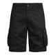 thumbnail image 2 of pstuiky Pantalones cortos casuales para hombre, Pantalones cortos con cordón y múltiples bolsillos para hombre, de color liso, a la moda Pantalones cortos de golf, 2 of 5