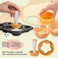thumbnail image 3 of Plastic Pastry Tamper Tart Shell Molds Cake Cutter Dough Cookie Cutter Set, 3 of 7