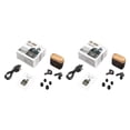 thumbnail image 4 of Sidaley Auriculares inalámbricos compatibles con Bluetooth 5,0, auriculares deportivos 9d, cancelación de ruido estéreo de alta Negro 2piezas, 4 of 6