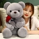 thumbnail image 4 of Cojín Relleno de Oso de Peluche JanHm Almohada Abrazable 23 cm, 4 of 5