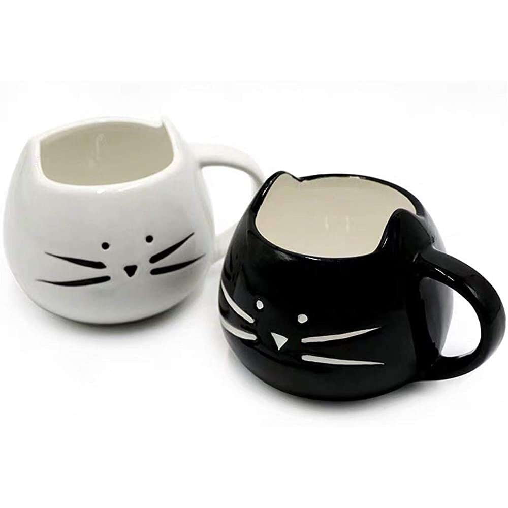 Crday Mug espresso cups glass cup cup Ceramic Cute Cat Mugs ...