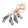 thumbnail image 2 of Llavero con colgante de Koi, llavero con dijes, llavero para hombres, regalo de cumpleaños para mujeres, 2 of 9