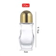 thumbnail image 2 of Qliuoazw Glass Empty Roller Bottles With Plastic Roller Deodorant Roll Bottles Containers Leakage Proof Massage Roller Bottles, 2 of 9