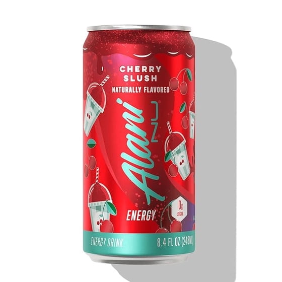 New Alani Mini Energy Drinks, Dream Float, Cherry Slush Variety Pack, Sugar Free, Low Calorie, 100mg Caffine, Energy Boost Drinks 8.4oz Cans (10 pack)