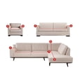 thumbnail image 3 of Elastic sofa cover 4 seater sofa cover, 3 of 5