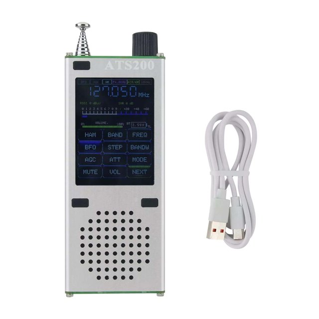 CSYANXING All-in-One ATS200 Radio for Broadcasting Lovers FM, LW, MW, SW/SSB Reception, 40MM Speaker