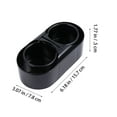 thumbnail image 4 of KAKOWELY Multi-function Car Double-Cup Holder Automobile Water Drink Rack (Black),6.18"X3.07"X1.77", 4 of 5
