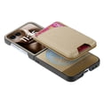 thumbnail image 4 of For Motorola Razr 60 Ultra 5G Magnetic Case Kickstand Denim Texture Leather Back Cover with Detachab, 4 of 5