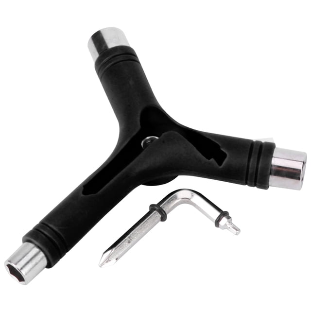 Llave De , Tipa De Y Tipo Cinco Funciones De aleación Llave De Acero Llave De Herramienta De Skate Llave Destornilladora Para Apretar Skateboar
