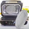 thumbnail image 1 of 2pcs Splatter Shield For Ninja Foodi, Accessories For Ninja Foodi Indoor Grill,stainless Steel Splatter Screen, Dishwasher Safe, 1 of 5
