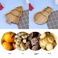 thumbnail image 5 of Christmas Cutting Board Gift Christmas Tree Cutting Board with Snowman Shaped Boards Wooden Serving Tray for Cheese Fruit Bread Salad Vegetables Snack Dessert, 5 of 5