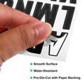 thumbnail image 3 of Uxcell Vinyl Letters Numbers Stickers Kit, Self Adhesive Decals for Mailbox, Sign Black 972 Pieces 12 Sheets, 3 of 6