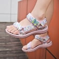 thumbnail image 6 of Earlde Girl's Sport Sandals Closed Toe Water Hiking Beach Outdoor Shoes, 6 of 7