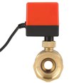 thumbnail image 4 of Válvula de bola motorizada DC 24V Válvula de bola motorizada de latón de 2 vías y 3 cables Válvula eléctrica DN40 G1-1/2, 4 of 14