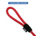 thumbnail image 4 of Pawtitas Two Dog Leash 6 ft Reflective Pet Rope Red Dog Leash for 2 Dogs Medium - Large, 4 of 8