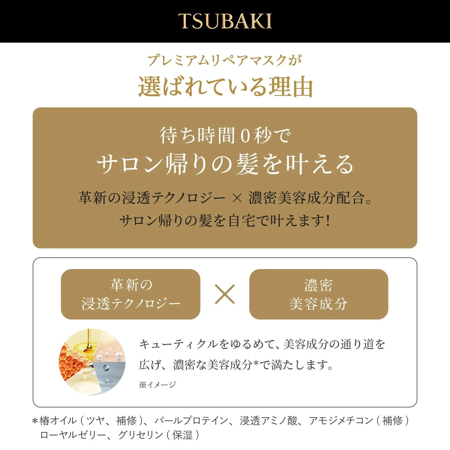 Shiseido Tsubaki Premium Repair Mask, 6.3 oz