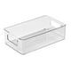 thumbnail image 2 of Organizador de Maquillaje A Rayas Pet, Caja de Almacenamiento de Maquillaje Transparente de Fácil Limpieza para Cuidado de la Piel, Accesorios de Joyería, 2 of 7