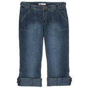 Faded Glory - Women's Plus Roll Leg Jeans