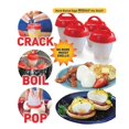 thumbnail image 1 of 4/6/8X Hard Boiled Egg Boiler Cups Silicone Cooker Poacher Steamer without Shell, 1 of 5