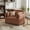 Sunset Rust, variant on Roundhill Furniture Wilson Contemporary Upholstered Cuddle Chair, Sunset Rust