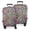 Yellow Floral Oval, variant on Multicolor Bigfoot Pattern Luggage Cover Fashion Suitcase Cover Baggage Covers Fit 25-28 Inch Luggage (Go Travel)