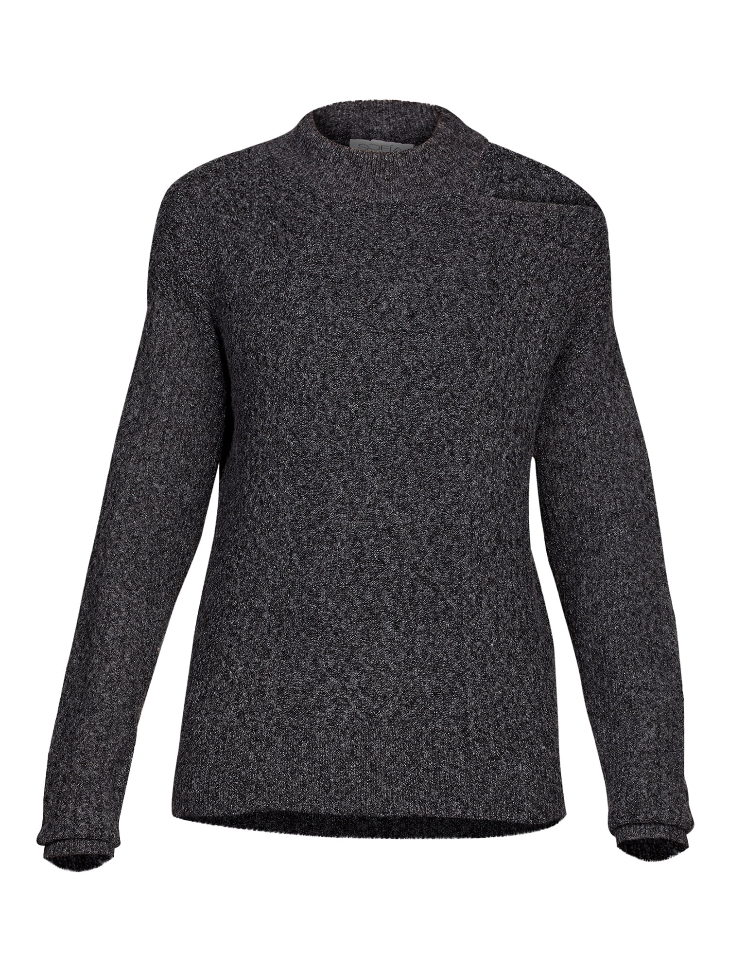 Sofia Jeans by Sofia Vergara Women's Cutout Cable Sweater
