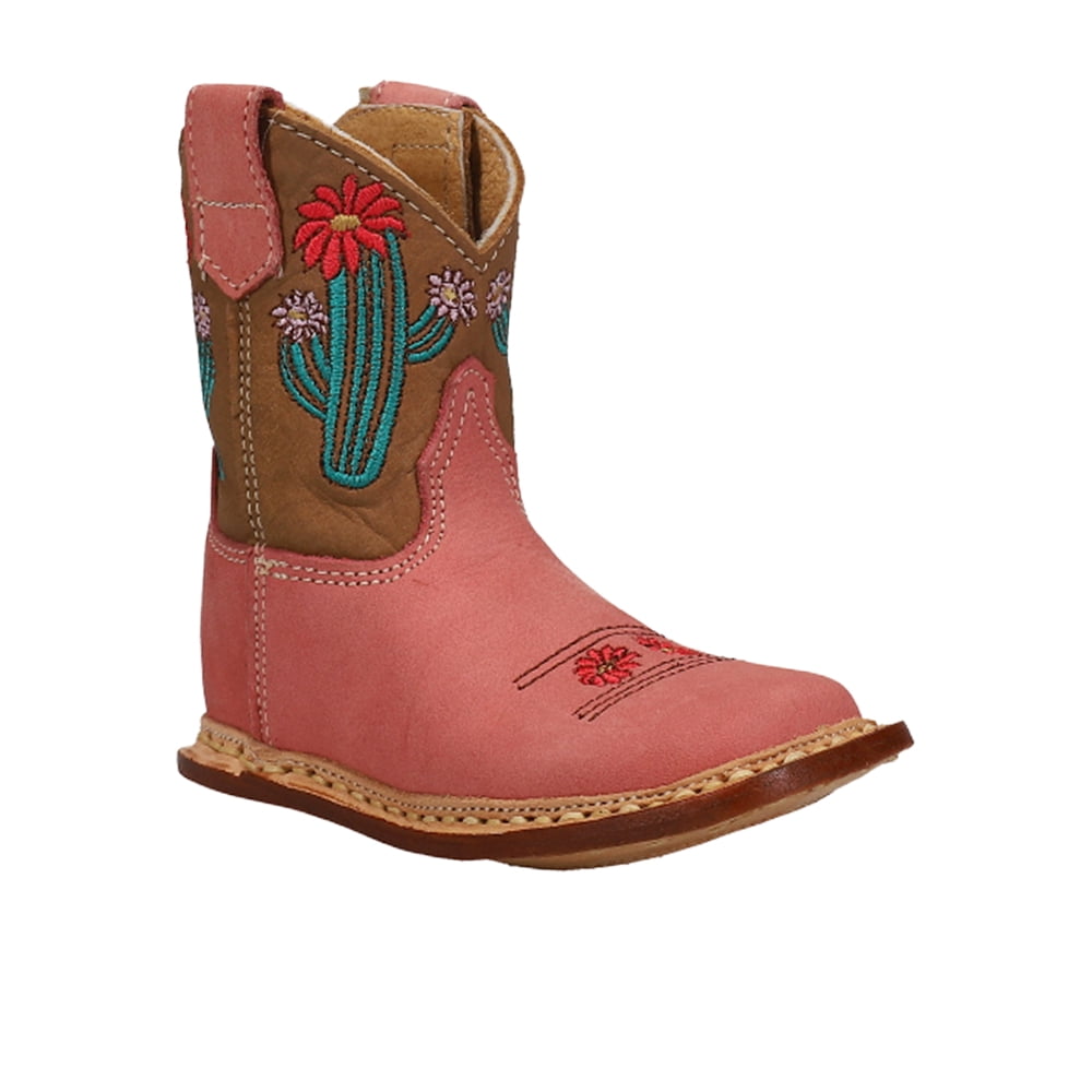 Roper  Infant Girls Cowbabies Cactus Square Toe    Casual Boots   Ankle