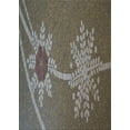 thumbnail image 1 of Ahgly Company Machine Washable Indoor Rectangle Transitional Mocha Brown Area Rugs, 3' x 5', 1 of 7