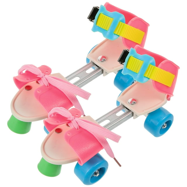 1 par de patines para principiantes, protectores para patines deportivos