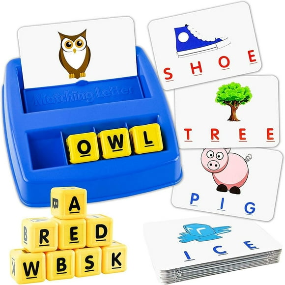 Matching Letter Game Teaches Word Recognition Spelling and Increases Memory 3 Years and Up