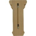 thumbnail image 4 of Ekena Millwork 7"W x 7 3/4"D x 14"H Jumbo Woodruff Wood Corbel, Cherry, 4 of 4