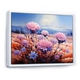 thumbnail image 2 of Designart "pasture Cornflower Cascade" Floral Floater Framed Canvas Print, 2 of 7