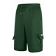 thumbnail image 5 of Pantalones Cortos de Carga de los Hombres con Cordón Sólido Cintura Deportivo Pantalones Cortos de Gimnasio con Bolsillos, Desgaste Casual de Toda la Temporada, 5 of 6