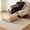 White#5, variant on pstuiky Storage Ottoman Bench with Removable Lid Foldable Footrest & Storage Stool 45X45X15Cm Collapsible Organizer for Clothes, Blankets, Toys