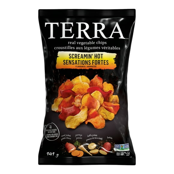 TERRA® Sensations Fortes 141 g, Frites de Légumes