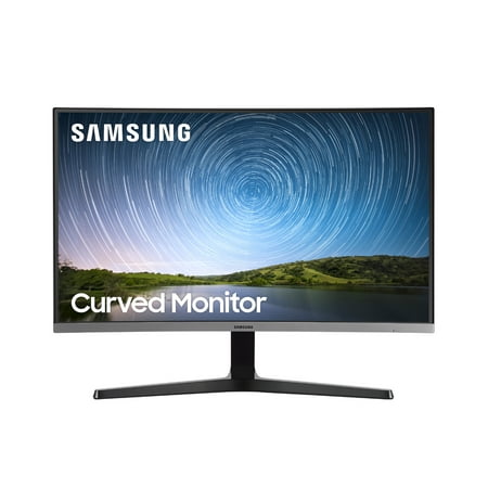 SAMSUNG 32" Class Curved Full HD (1,920 x 1,080) Monitor - LC32R500FHNXZA