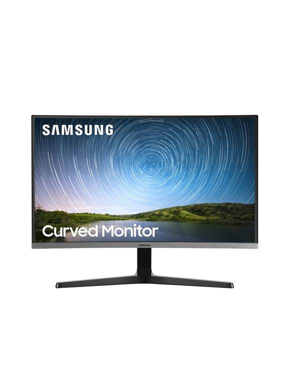 SAMSUNG 32" Class Curved Full HD (1,920 x 1,080) Monitor - LC32R500FHNXZA