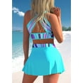 thumbnail image 2 of Robe de Bain Deux Pièces pour Femmes Grande Taille avec Jupe, 2 of 6