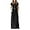A1 Black, variant on Women's Maxi Dresses Long Sleeve Casual Long Dresses Loose with Pockets,Black XL